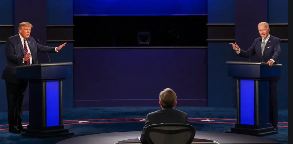 Was the First Presidential Debate Fairly Moderated? Daily Opinion Polls